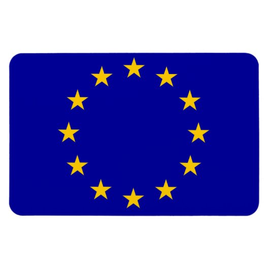 欧州連合(EU)国旗 マグネット (横)