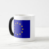 欧州連合(EU)国旗 モーフィングマグカップ (正面左)
