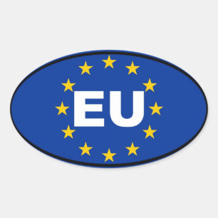 欧州連合 – EU 楕円形シール