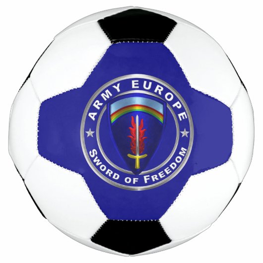 欧州陸軍 USAREUR サッカーボール (正面)