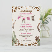 欧米のサドルを上げて誕生日パーティーに参加する 招待状 (スタンド正面)