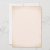 欧米のサドルを上げて誕生日パーティーに参加する 招待状 (裏面)