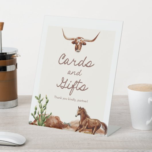 欧米のパーティーカードとギフト 台座サイン (インサイチュ)