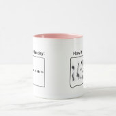 欧米のブロアリアリティマグ マグカップ (中央)