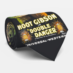 欧米ヴィンテージのポスターHoot Gibson ネクタイ