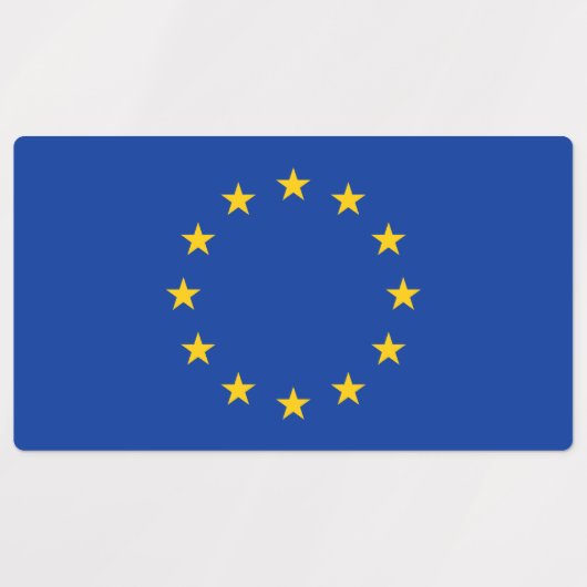 欧連旗 ラベル (デザイン2)