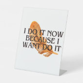 欲しいから今やるよ。金ゴールド贈与 台座サイン (正面)