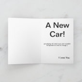 欲しいのは新車だけだ シーズンカード (内部)