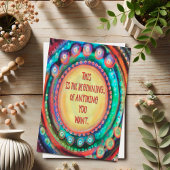 欲しいものから始めカラフルる カード