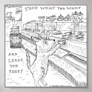 欲しいものを取れ… ポスター