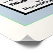 欲しい!~500ベーカーズ~ヴィンテージ世界大戦1 ポスター (角)