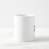 欲しくないので要りません感謝面白いユーモア コーヒーマグカップ (中央)