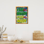 欲張りのポスター食べ物を与えに税金を払う ポスター (キッチン)