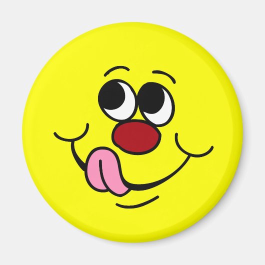 欲張り顔不機嫌 マグネット (正面)