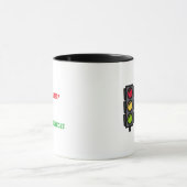 「欲張るのをやめろ」マグカップ マグカップ (中央)