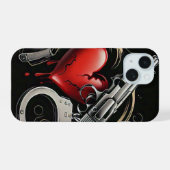"欲望の影" iPhone 15ケース (裏面横)