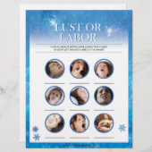 欲望または労働[Snowy Blue] レターヘッド (正面/裏面)