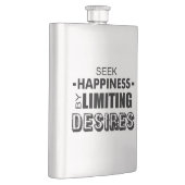 欲望を制限して幸福を求める フラスク (右)