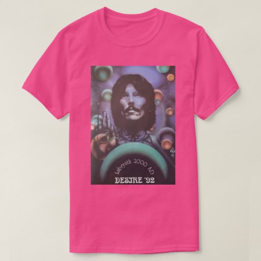 欲望92オールドスクールレイブフライヤー Tシャツ (デザイン正面)
