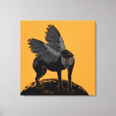 欲望 キャンバスプリント (正面)