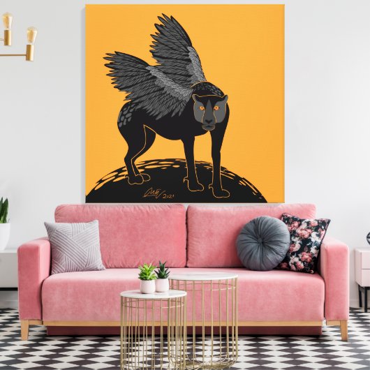 欲望 キャンバスプリント (インサイチュ (リビング))