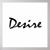 欲望 ポスター (正面)