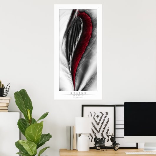 欲望 ポスター (ホームオフィス)
