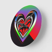 欲望 ラウンド壁時計 (傾斜)