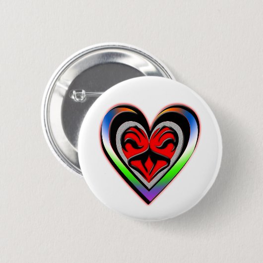 欲望 缶バッジ (正面&裏面)