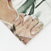 欲求からの自由 フリースブランケット (角)