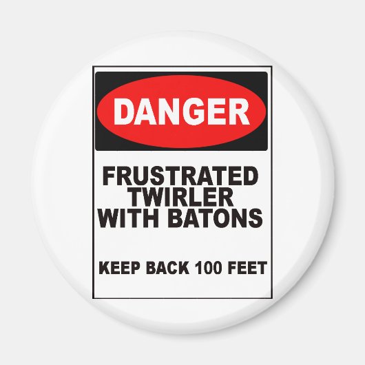 欲求不満のトワイラー マグネット (正面)