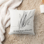 欲求不満の装飾用クッション! クッション (ブランケット)