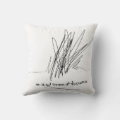 欲求不満の装飾用クッション! クッション (裏面)