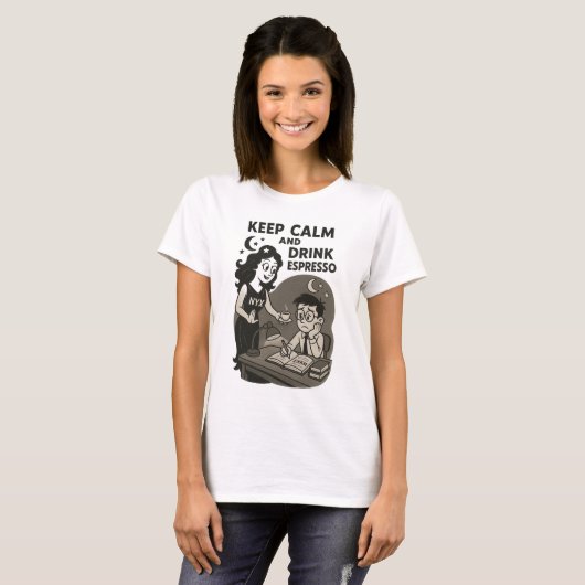 欺瞞の女神ニュクス Tシャツ (正面フル)