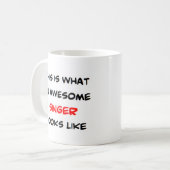 歌い手素晴らし、 コーヒーマグカップ (正面左)