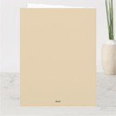 歌うことと鳴くこと (オーダーメイド) カード (裏面)