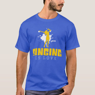 歌うことは愛の少年 Tシャツ