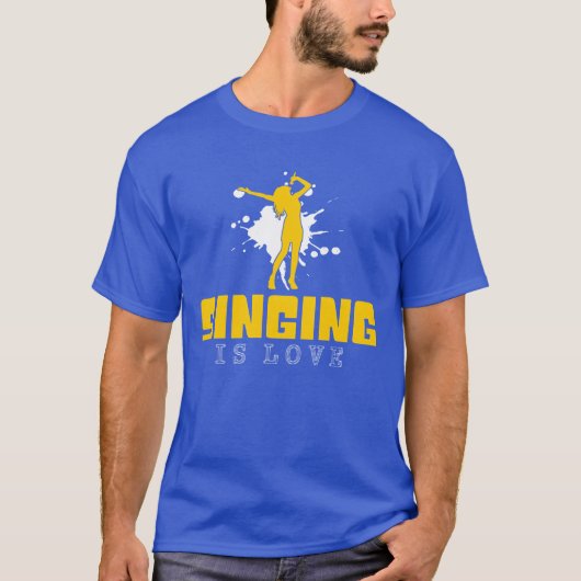 歌うことは愛の少年 Tシャツ (正面)