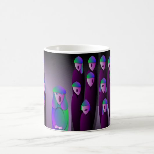 歌うこと コーヒーマグカップ (中央)