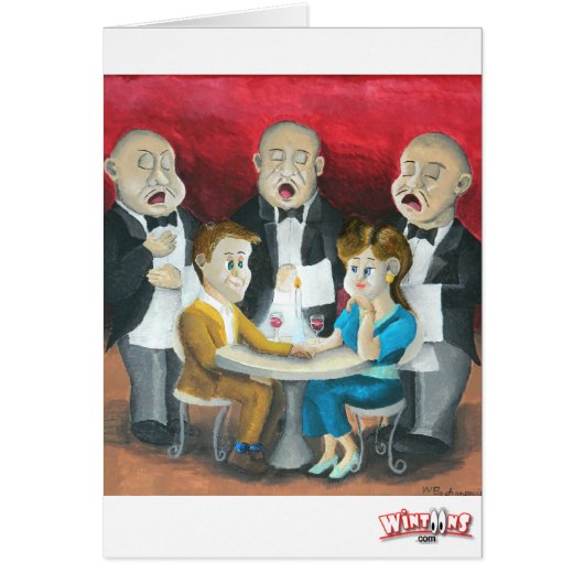 歌うウェイター (正面)