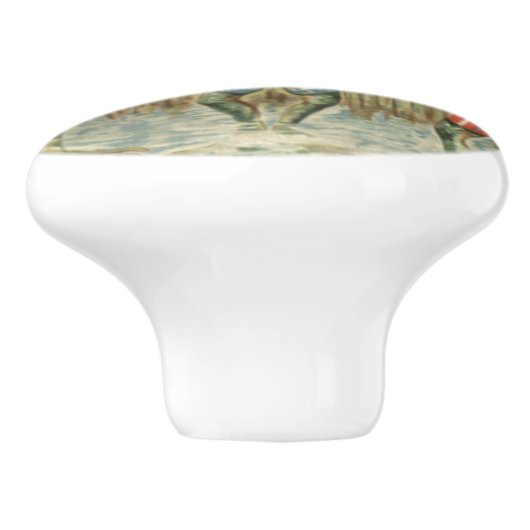 歌うカエル セラミックノブ (側面)