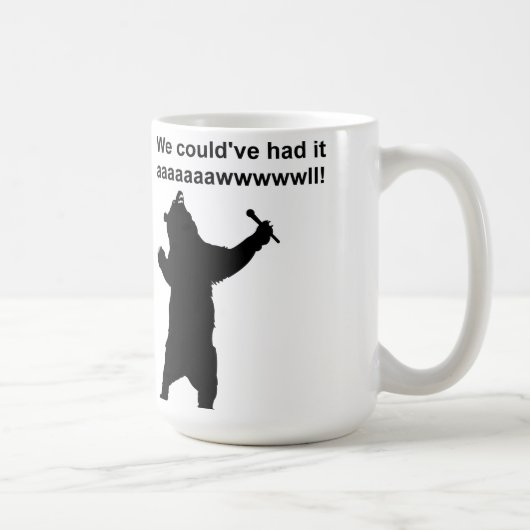 歌うクマの面白いマグカップ コーヒーマグカップ (右)