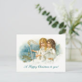 歌うクリスマスの天使 シーズンポストカード (スタンド正面)
