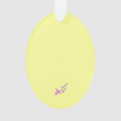 歌うシックベビー第1回イースターオーバルオーナメント オーナメント (裏面)