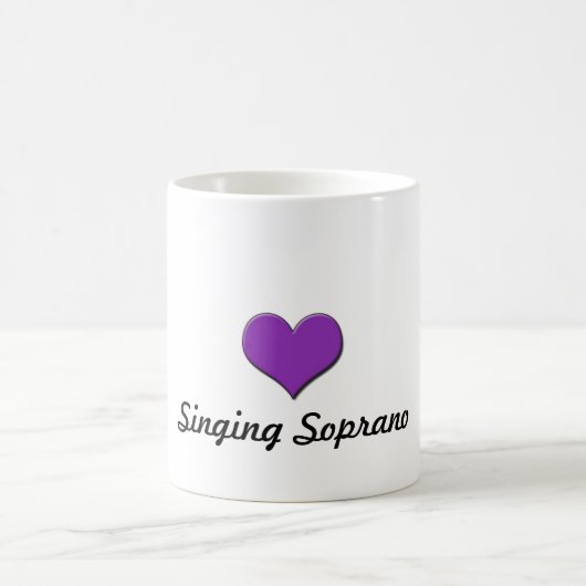 歌うソプラノマグ コーヒーマグカップ (中央)