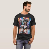 歌うトイ・ラット・テリア Tシャツ (正面フル)