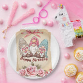 歌うノームの誕生日  ペーパープレート (パーティー)