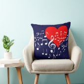 歌うハート クッション (椅子)