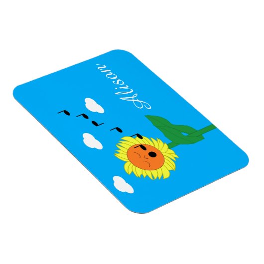 歌うヒマワリ： マグネット (右側)