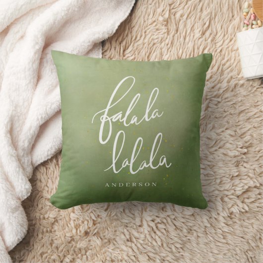 歌うファララモダンスタークリスマス クッション (ブランケット)